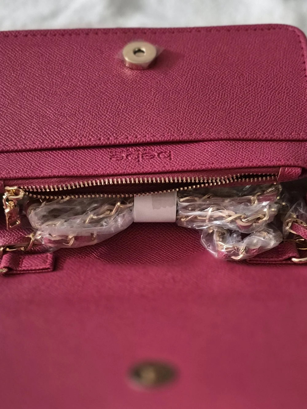 bebe Women's Studded Pink Wallet - bebe